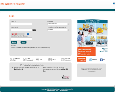 bni internet banking baru