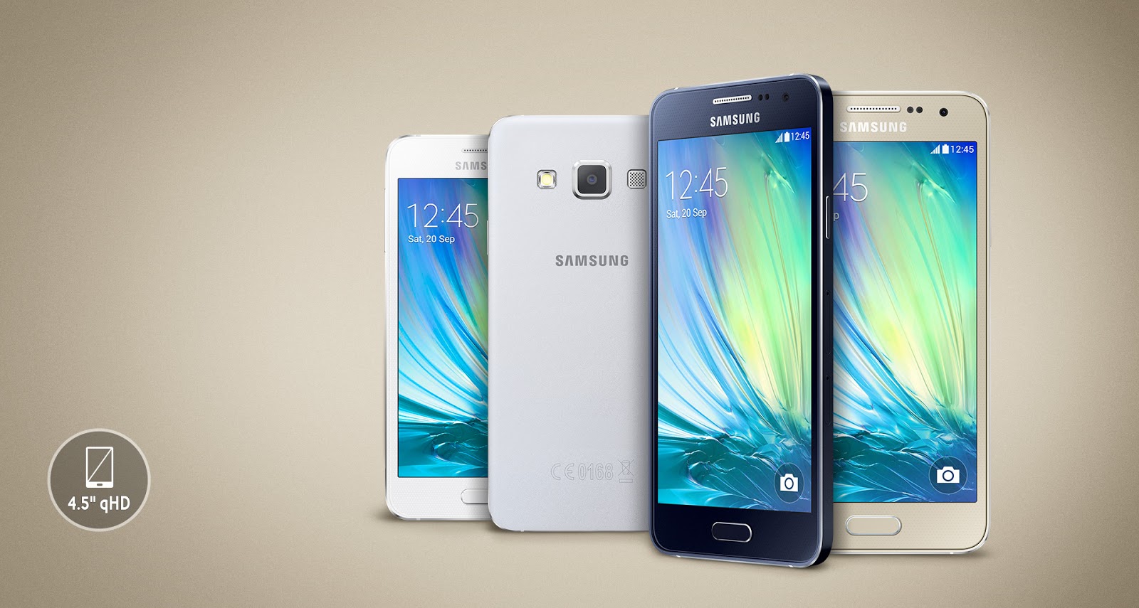 Harga HP Samsung Galaxy A3, Spesifikasi RAM 1GB Terbaru