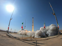 Iran launches new satellite-carrying rocket.