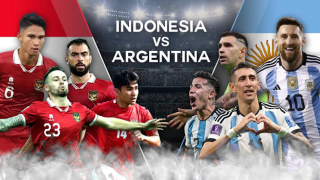 Argentina vs Indonesia live.