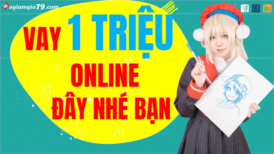 Vay 1 triệu online