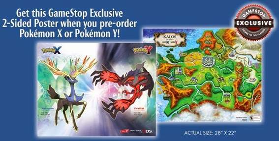 pokemon x and y gamestop