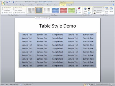 Trik Mengintegrasikan Tabel Word ke Presentasi Power Point