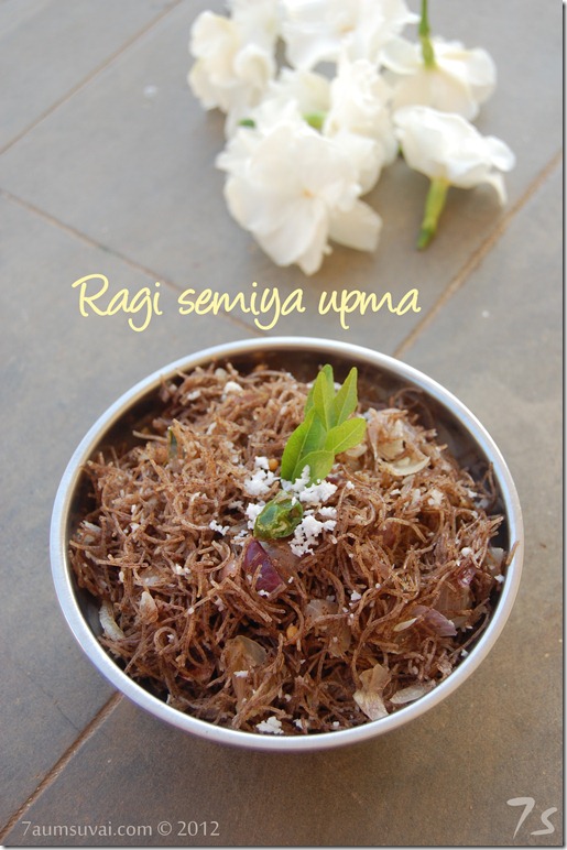 Ragi semiya upma