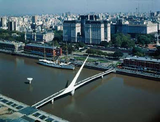 Puente de la Mujer en Buenos Aires (Argentina) - S. Calatrava