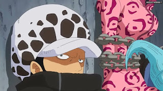 ワンピースアニメ パンクハザード編 600話 トラファルガー・ロー かっこいい トラ男 Trafalgar Law | ONE PIECE Episode 600