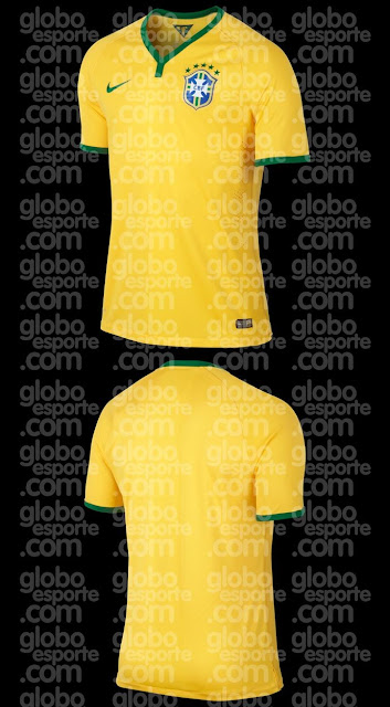 Brazil shirt for 2014 world cup