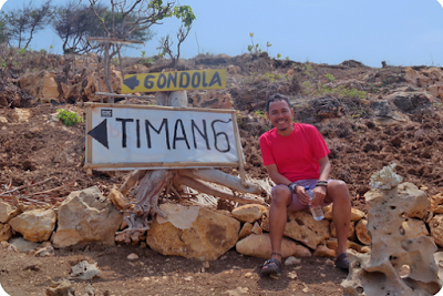 rute track pulau timang