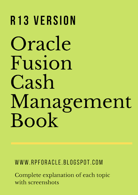 Oracle Fusion Cash Management Book