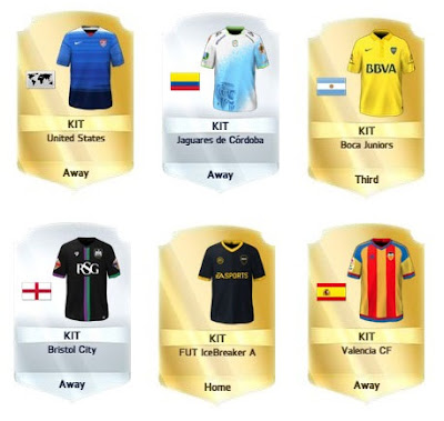 Las mejores equipaciones FIFA 16 Ultimate Team, camisetas más bonitas chulas espectaculares originales FUT 16, Alex Morgan