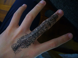 Finger Tattoo