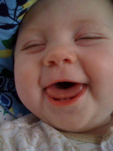 Baby laughing ~ Bundle of Joy