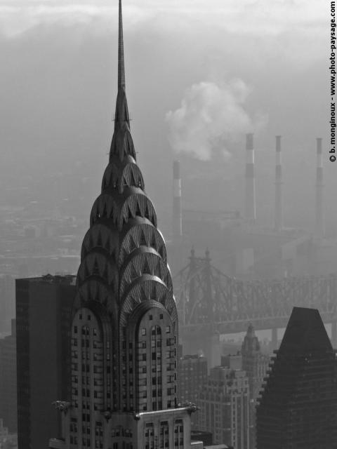 Chrysler Building New York City. thinking of the city