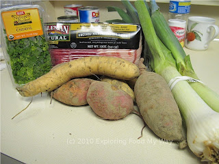 Sweet Potato Salad Ingredients