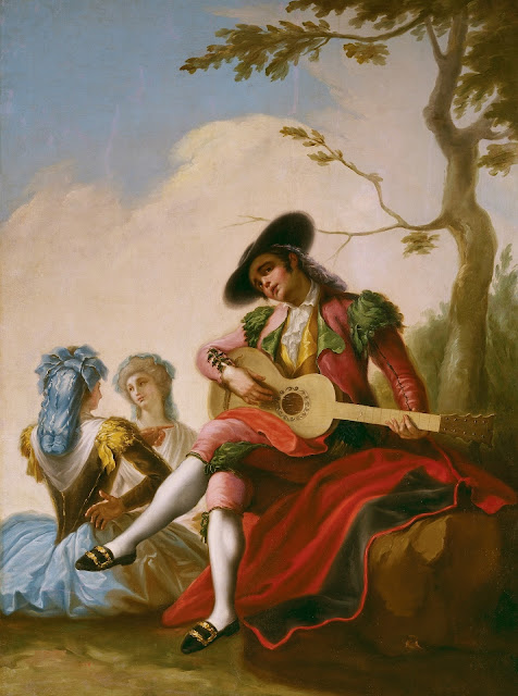 Ramón Bayeu y Subías - El majo de la guitarra - c. 1786