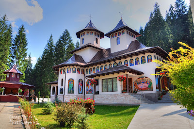 Sihastria Raraului Monastery, Manastirea Sihastria Rarau, Orthodox, Romania, 