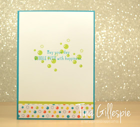 scissorspapercard, Stampin' Up!, Art With Heart, Bubble Over Bundle, Milestone Moments