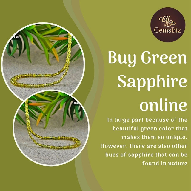 Green Sapphire Prices - Guide to Buy Natural Sapphire Online