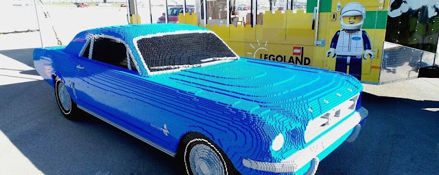 50 dias e 194,9 mil peças: LEGO monta réplica de Ford Mustang clássico