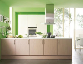 cocina color verde