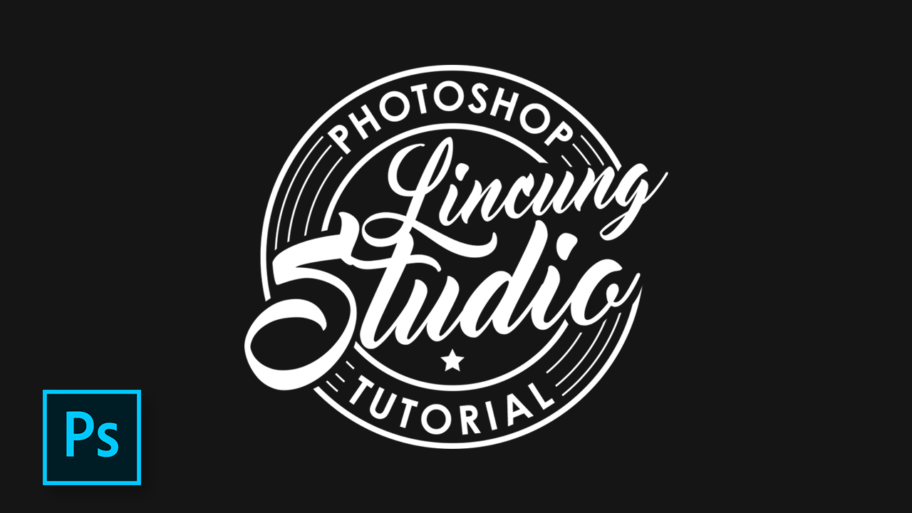 Cara Desain Logo Distro  tema Retro dengan Photoshop 