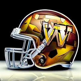 Wyoming Cowboys Concept Football Helmets