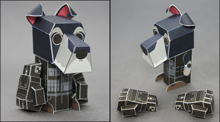 Amalo Power Fist Papercraft