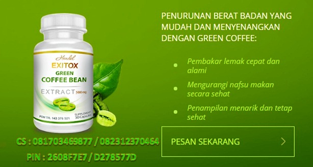 Khasiat Green Coffee Bean Extract Capsules Untuk Diet 