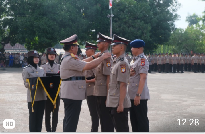 Wakapolda Sulsel Lantik 714 Bintara Polri, Ingatkan, Kesiagaan Polri Amankan Pemilu 2023-2024