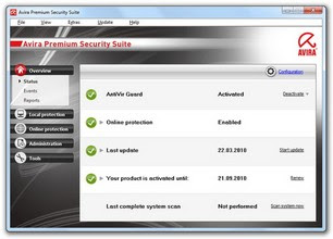 Avira Premium Security Suite 10.0.0.536