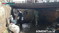 Sampah di Sungai Ciharalang Habis Dieksekusi Satgas Sektor 22 Sub 02