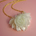 Your daily dose of pretty: Snow Queen Rose Necklace by Eclectic Eccentricity