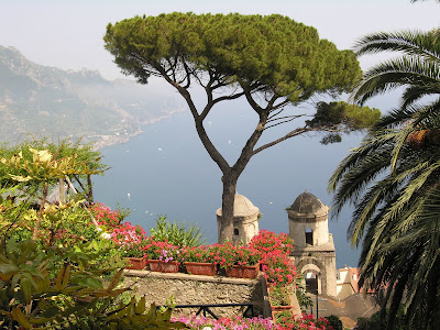 Terraza con vistas al Mar Tirreno