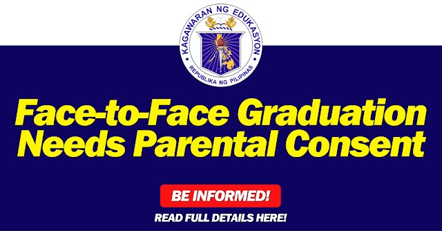 Face-to-Face Graduation Needs Parental Consent - DepEd