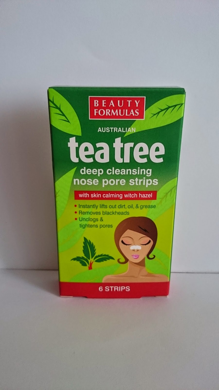 Głęboko oczyszczające paski na nos Tea Tree Beauty Formulas