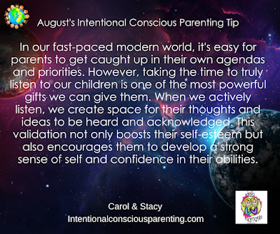 August conscious parenting tip