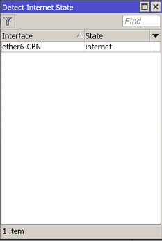 Detect Internet Mikrotik