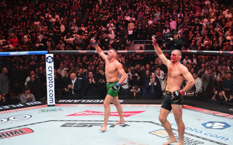 Hasil UFC 297: Sabuk Juara Kembali Berpindah Tuan, Sean Strickland Digempur Habis