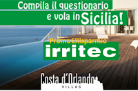 Logo Vinci gratis con Irritec voucher da 100 euro e un soggiorno in Sicilia