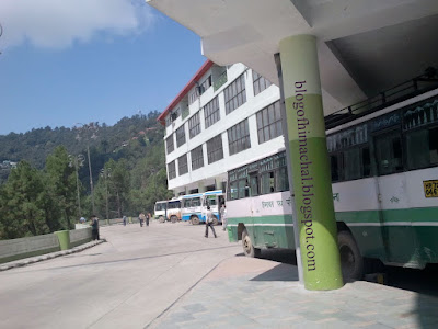 Inter-State Bus Terminus at Tutikandi ( Shimla )