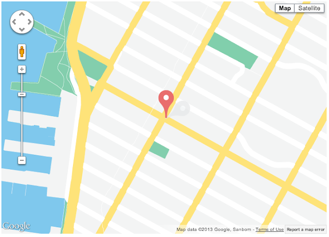 Flat Design Google Maps