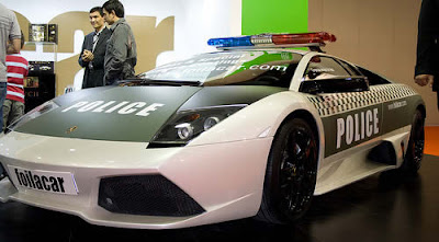 Lamborghini-Murcielago-Police-Car-White