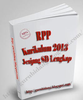 Download RPP Kurikulum 2013 Jenjang SD Lengkap Semua Kelas dan Semua Pelajaran