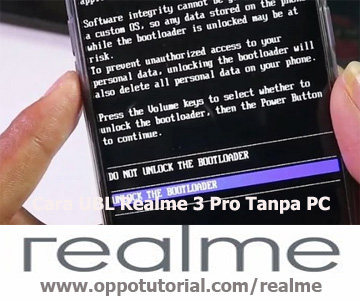 Cara UBL Realme 3 Pro Tanpa PC