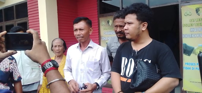 Tanggapan Edisman Situmorang Terkait Dugaan Penyelewengan Bansos Beras Di Desa Pengggalangan Sergai.