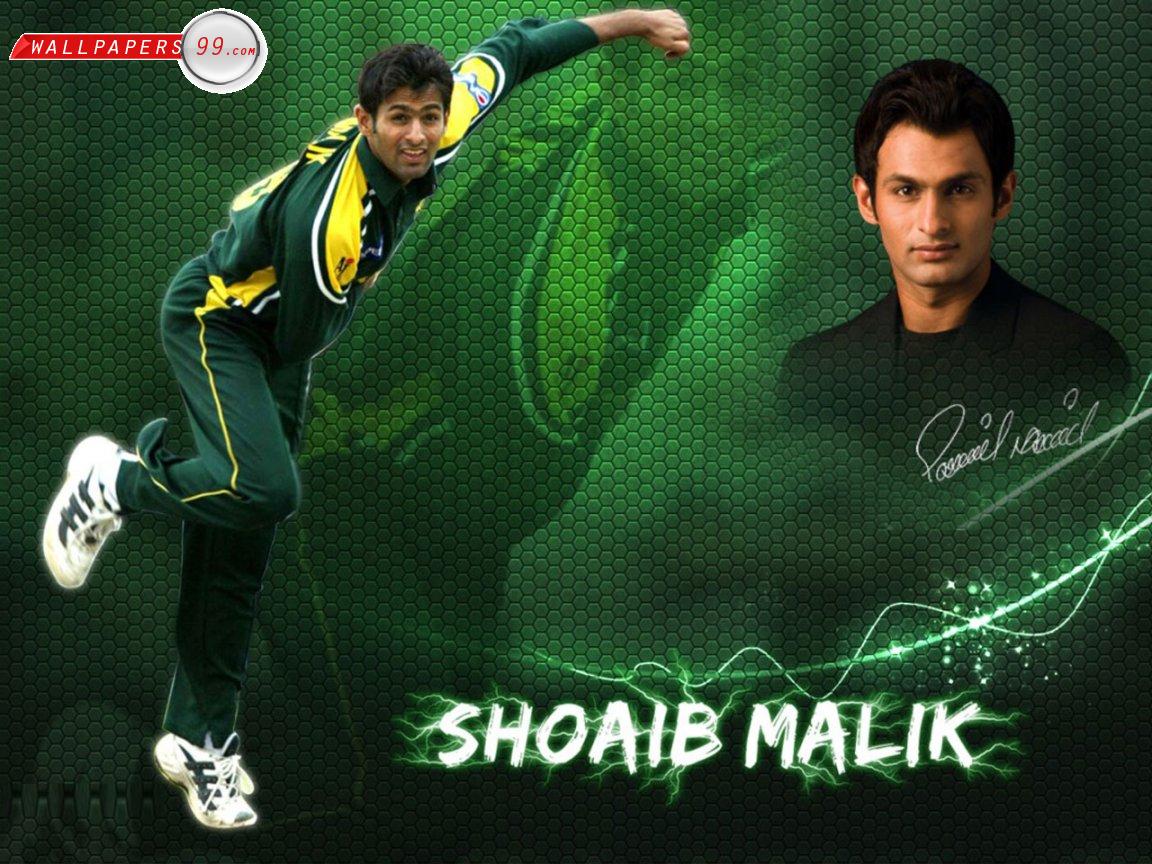 Pakistani Cricket Players: SHOAIB MALIK'S WALLPAPER