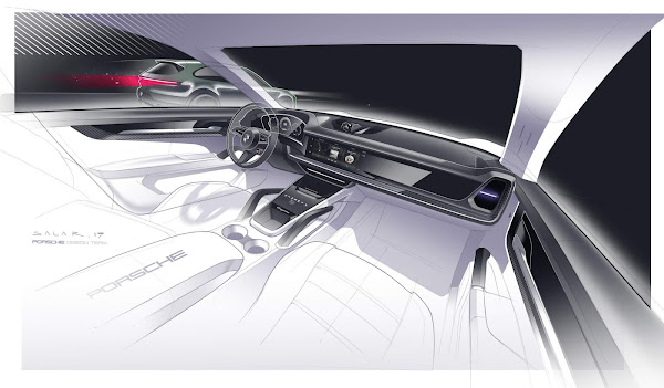 Nova Porsche Cayenne 2024 - interior