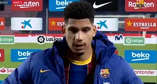Araujo personally requested to talk to the press after Eibar match to apologize for mistake