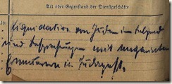 Reisekostenabrechnung - Nazizeit