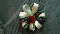 brose handmade, handmade, brosa floare